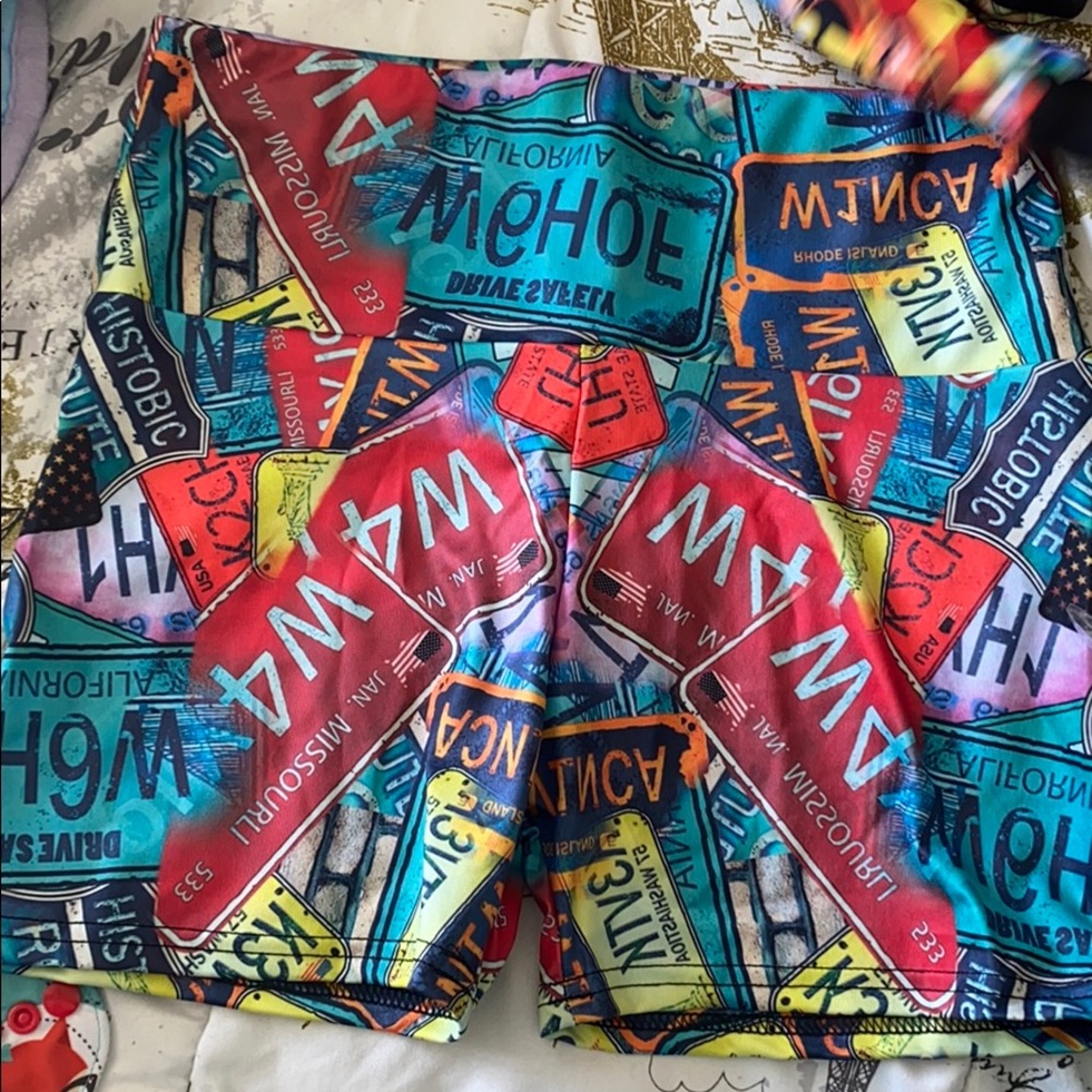 Work out shorts